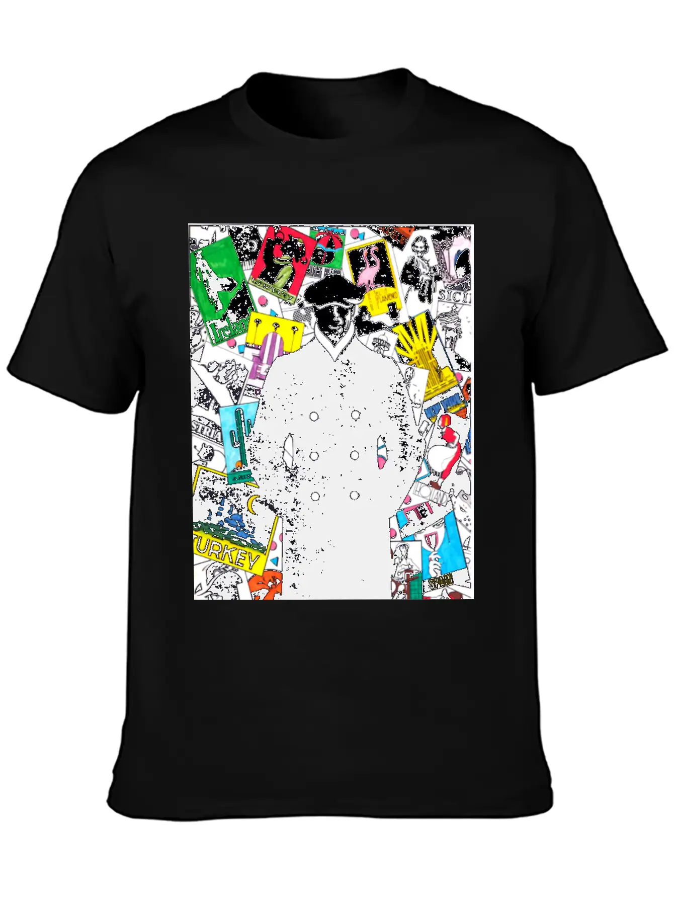 Travelin Man Casual Graphic T-Shirt – Simple And Comfortable Daily Wear