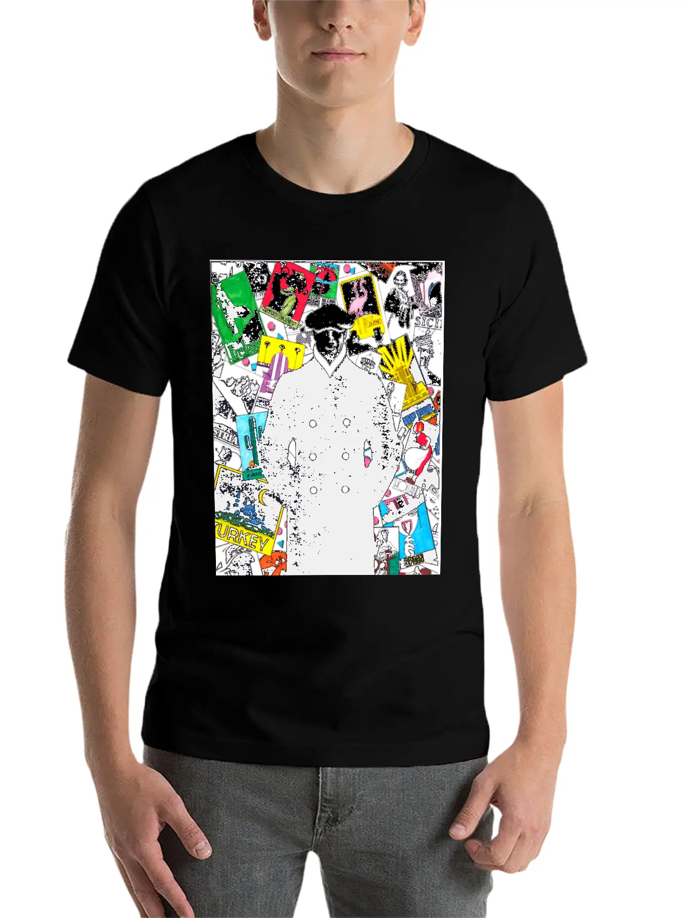 Travelin Man Casual Graphic T-Shirt – Simple And Comfortable Daily Wear