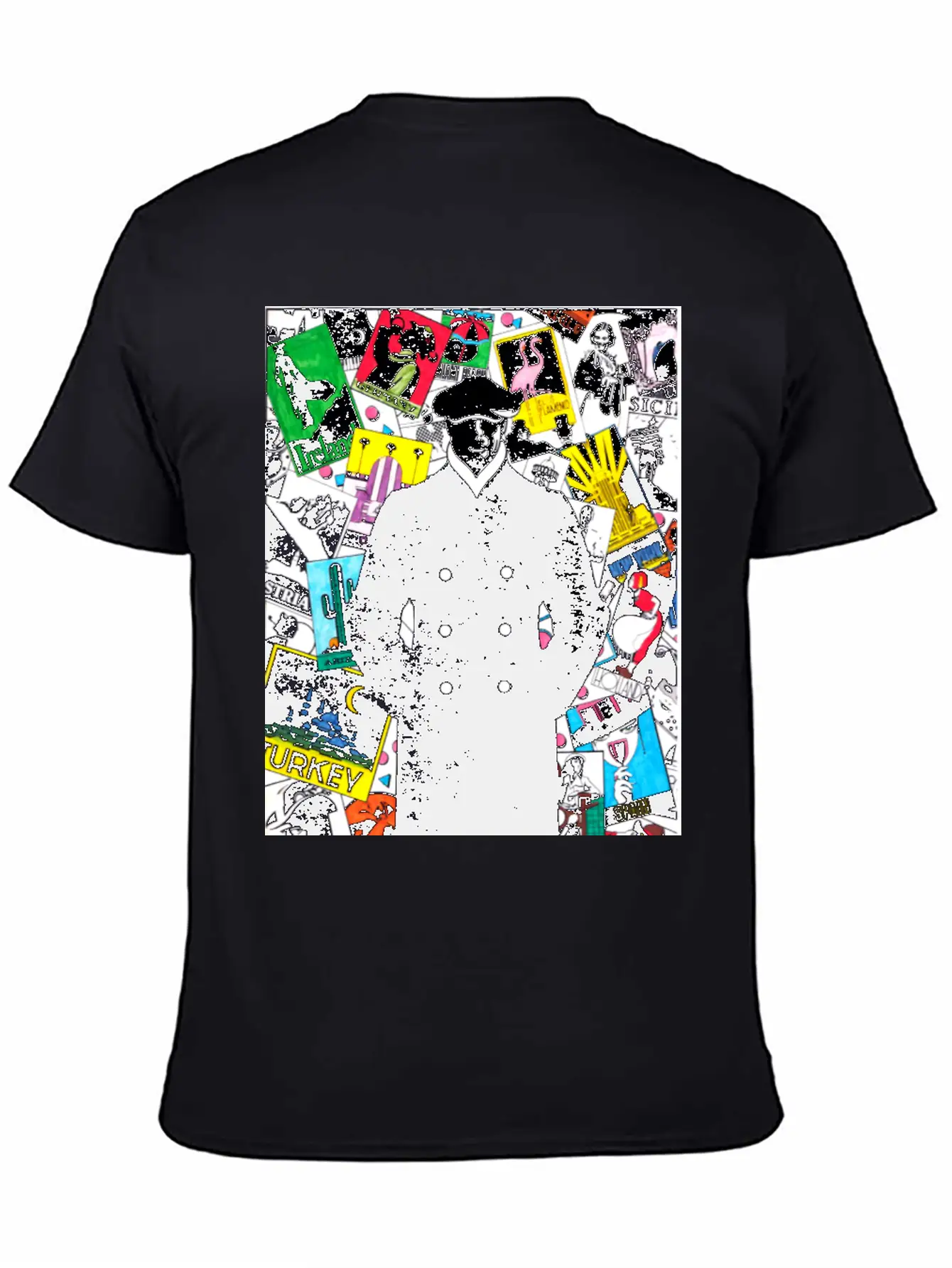 Travelin Man Casual Graphic T-Shirt – Simple And Comfortable Daily Wear