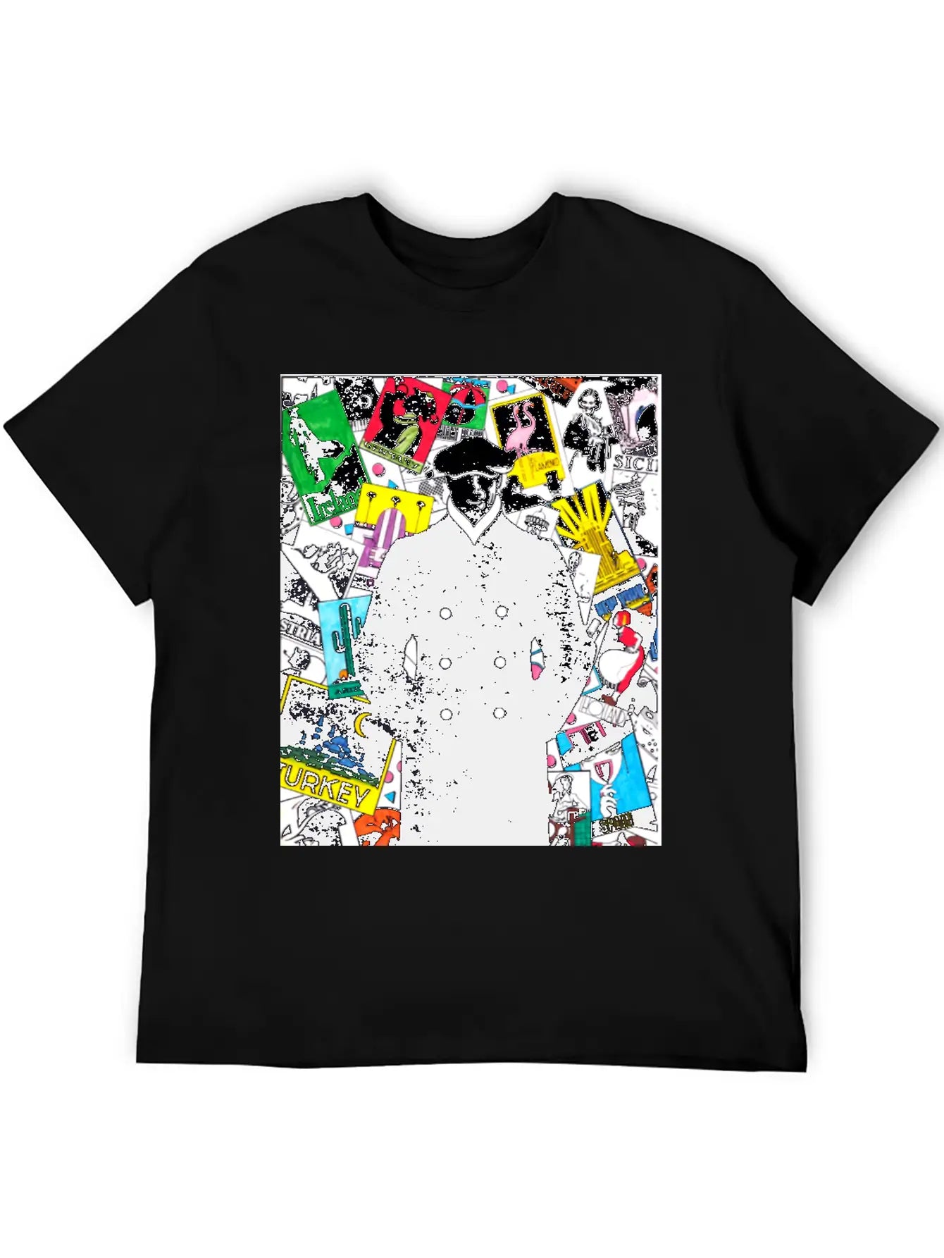 Travelin Man Casual Graphic T-Shirt – Simple And Comfortable Daily Wear