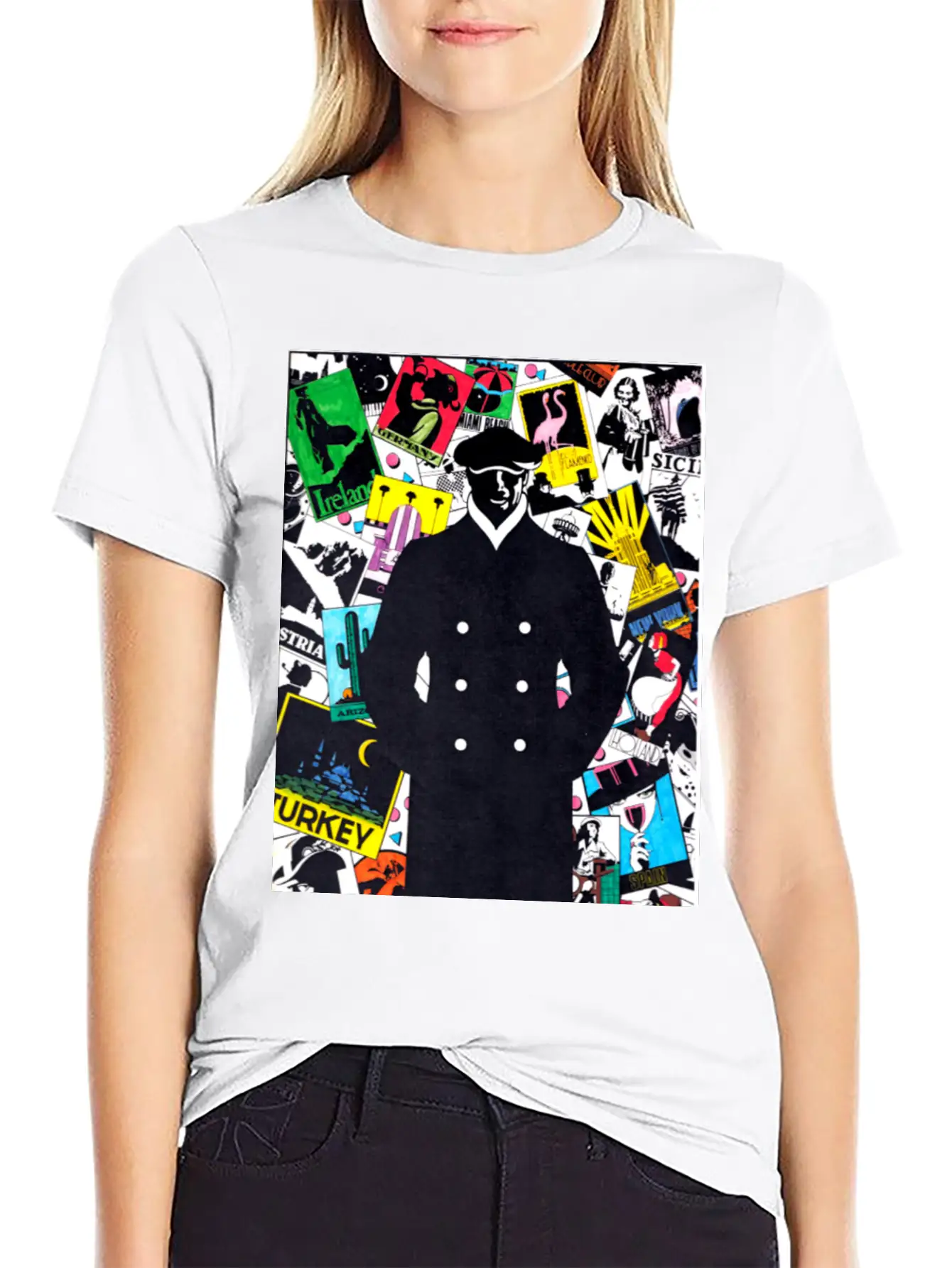 Travelin Man Casual Graphic T-Shirt – Simple And Comfortable Daily Wear