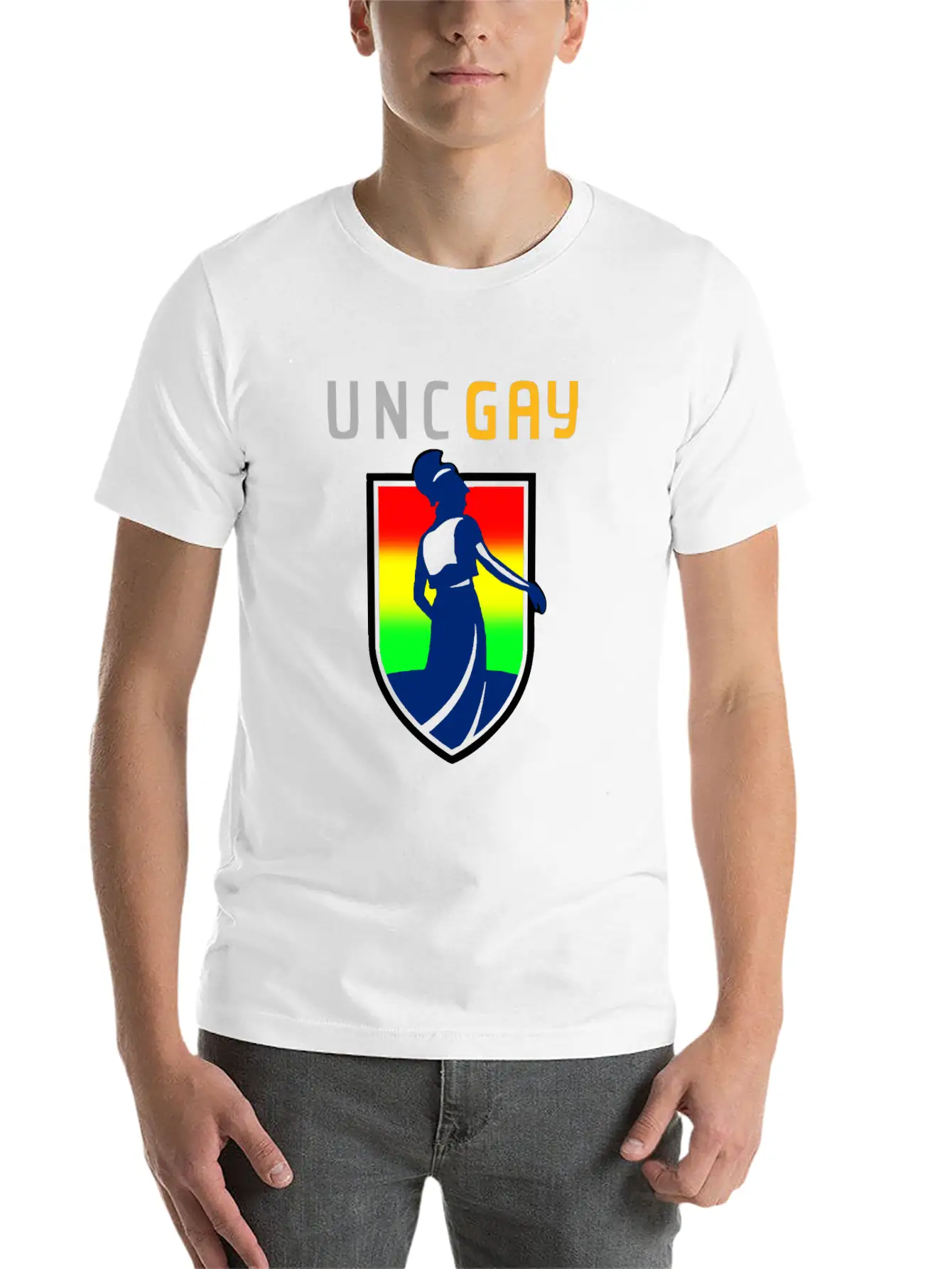 UNCGAY Classic T Shirt Casual Graphic T-Shirt – Simple And Comfortable Daily Wear