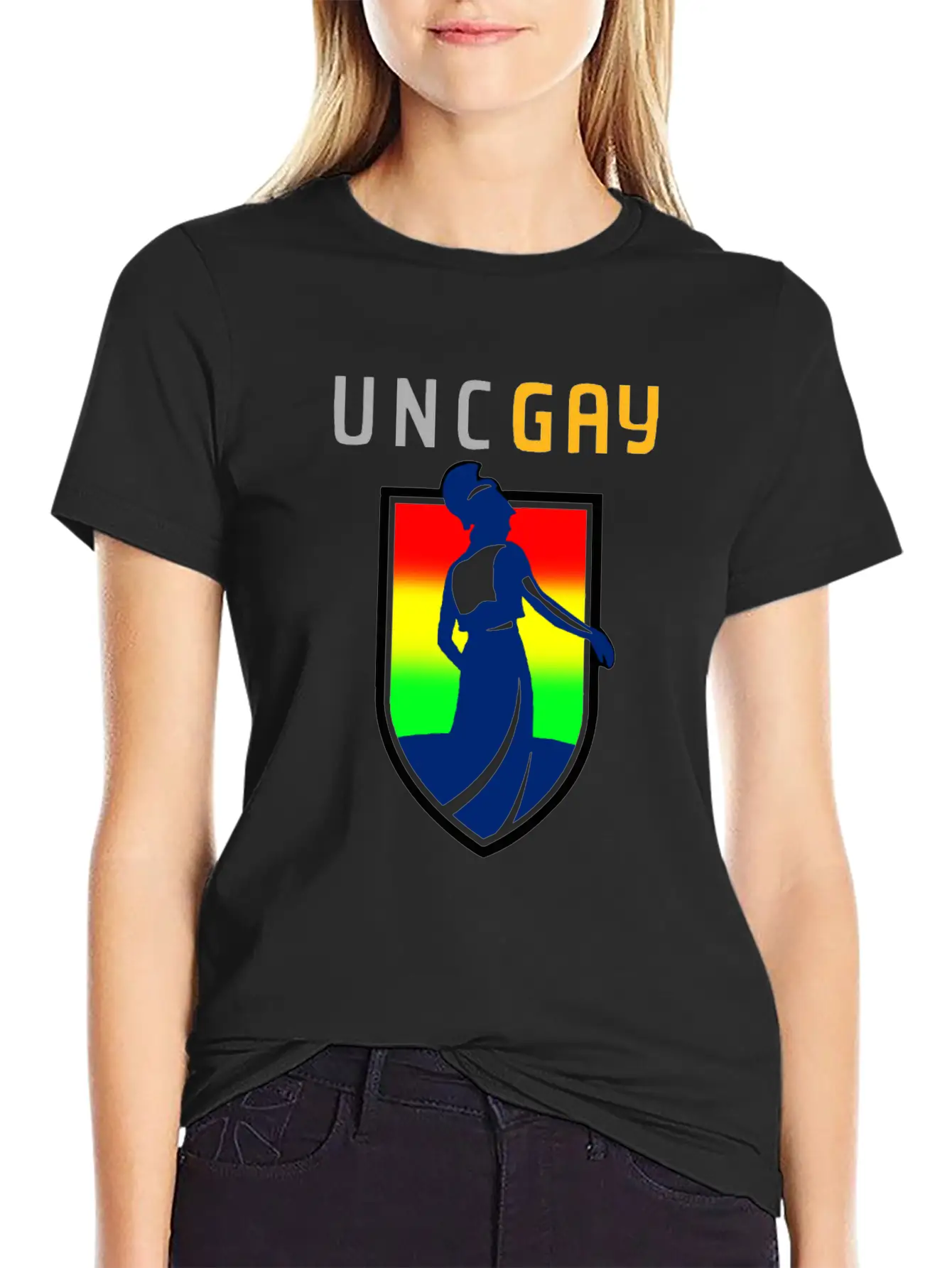 UNCGAY Classic T Shirt Casual Graphic T-Shirt – Simple And Comfortable Daily Wear