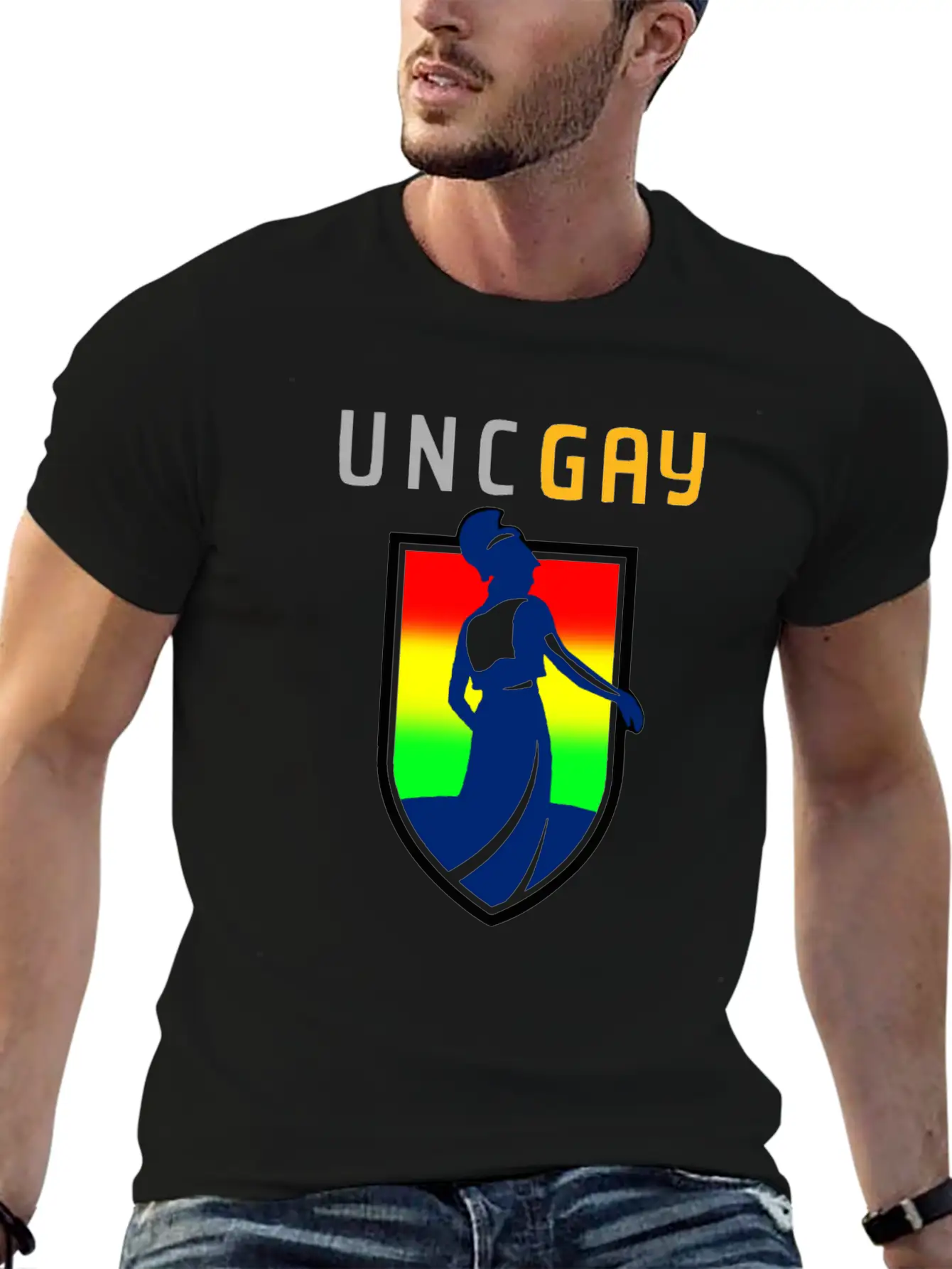 UNCGAY Classic T Shirt Casual Graphic T-Shirt – Simple And Comfortable Daily Wear