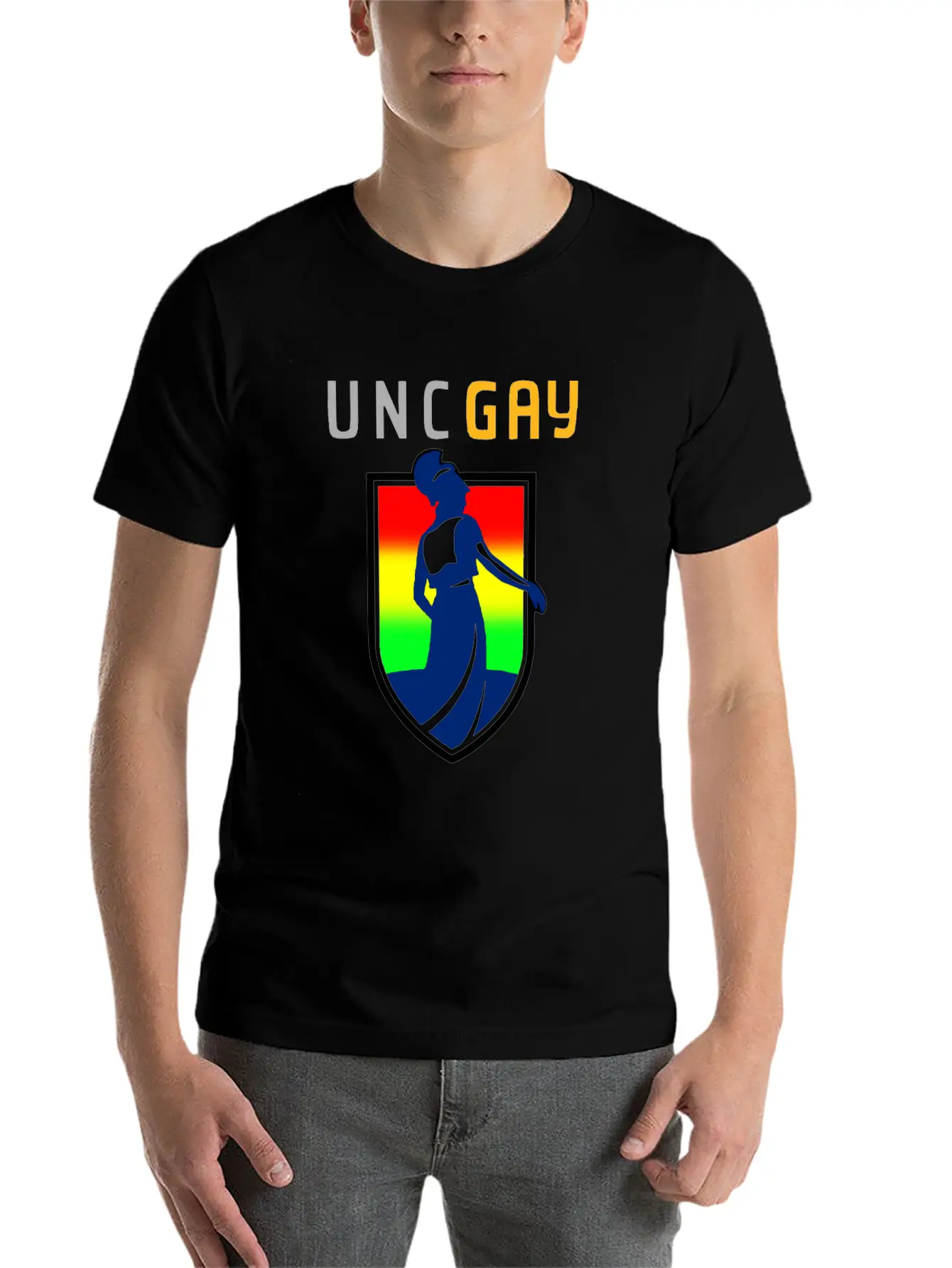 UNCGAY Classic T Shirt Casual Graphic T-Shirt – Simple And Comfortable Daily Wear