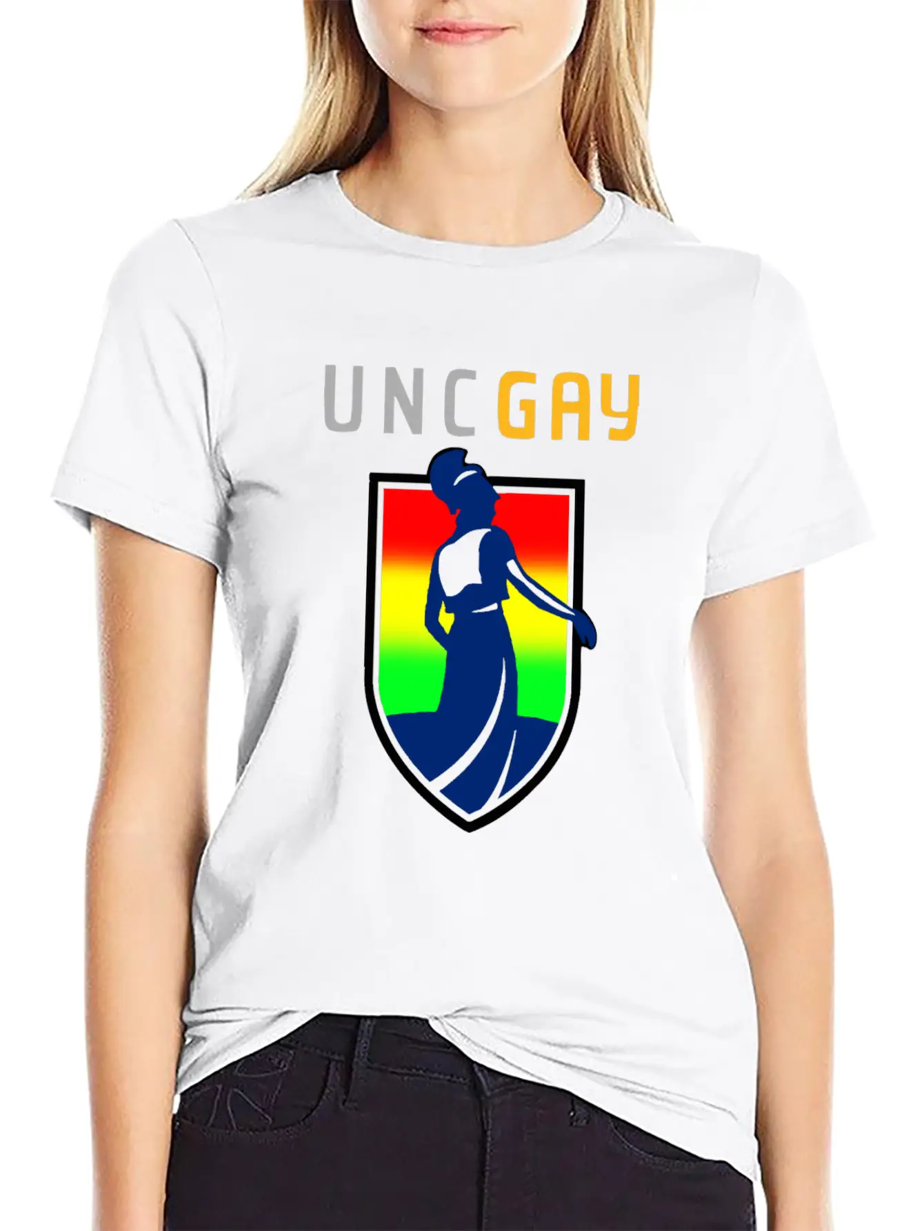 UNCGAY Classic T Shirt Casual Graphic T-Shirt – Simple And Comfortable Daily Wear