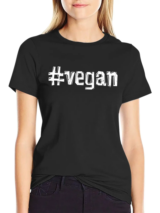 #vegan Simple Everyday Graphic Tee – Lightweight Summer Wear