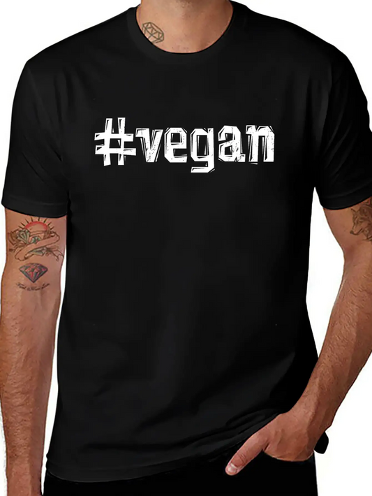 #vegan Simple Everyday Graphic Tee – Lightweight Summer Wear