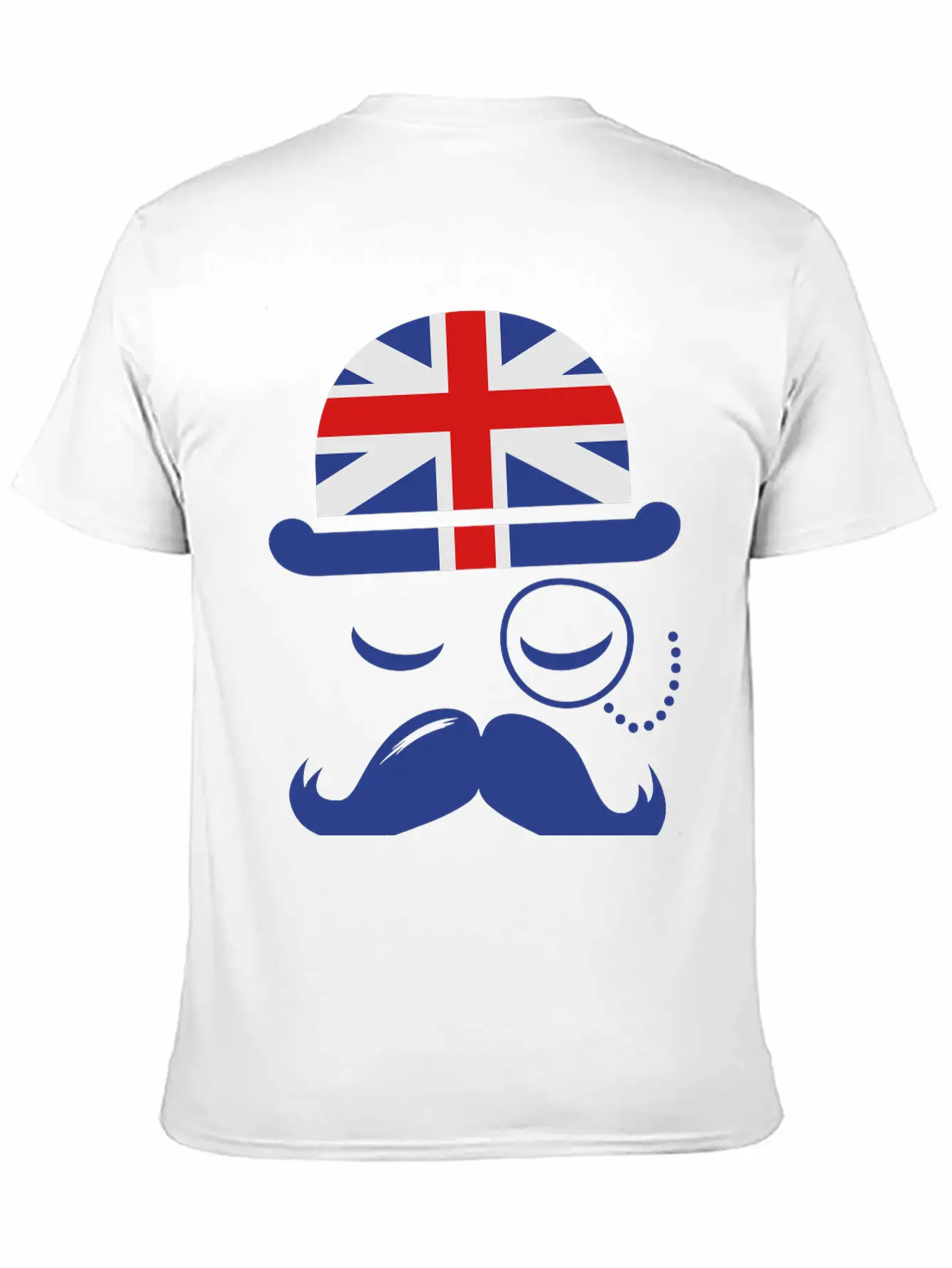 Vintage English Gentleman Sir Boss With Moustache Classic Cotton Tee – Unisex Comfort For Any Season