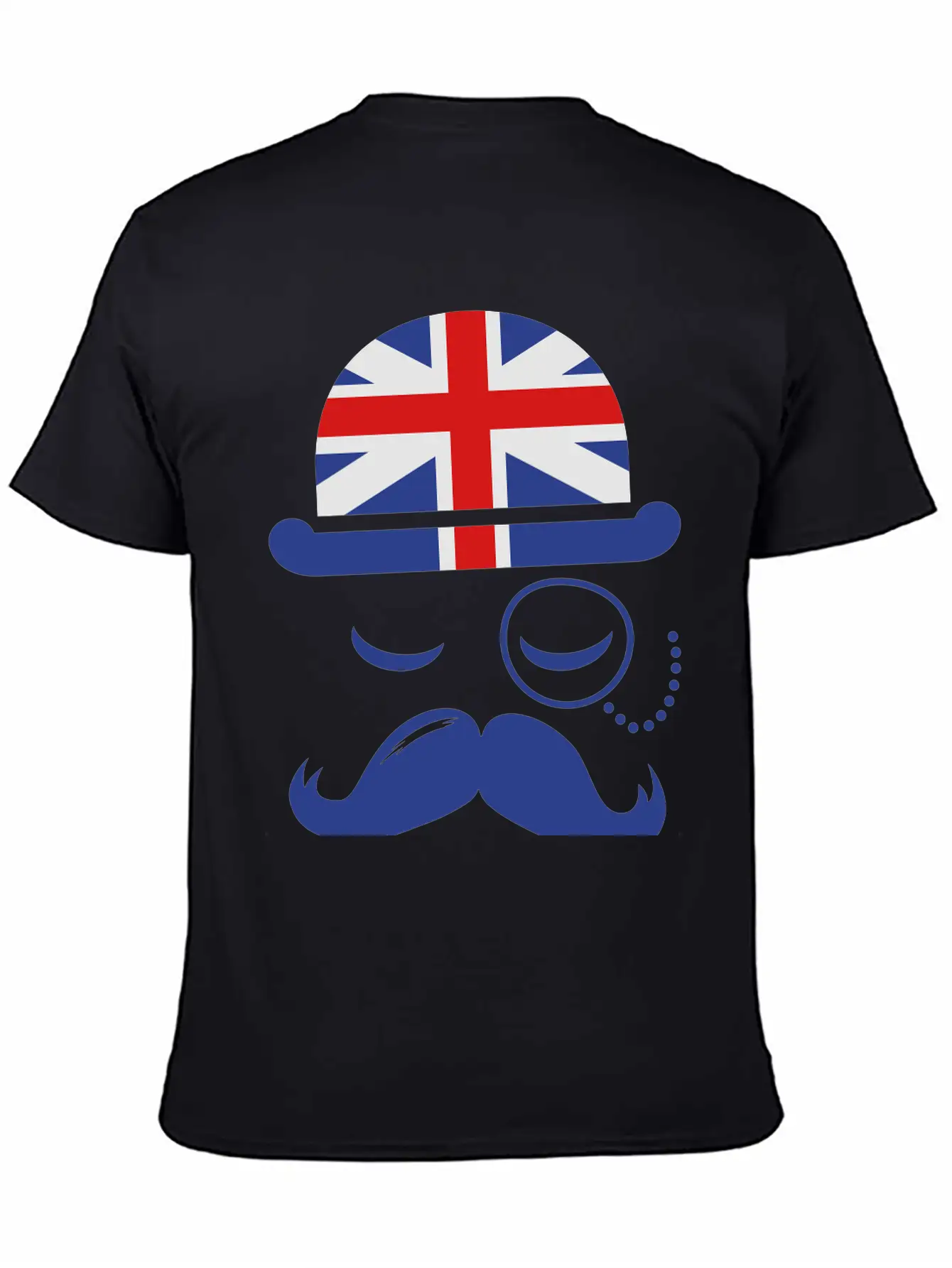 Vintage English Gentleman Sir Boss With Moustache Classic Cotton Tee – Unisex Comfort For Any Season