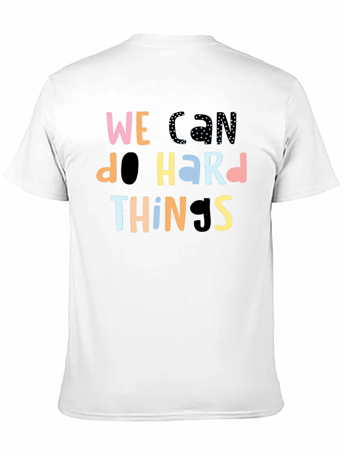 We Can Do Hard-Things Teacher Back To School Classic Cotton Tee – Unisex Comfort For Any Season