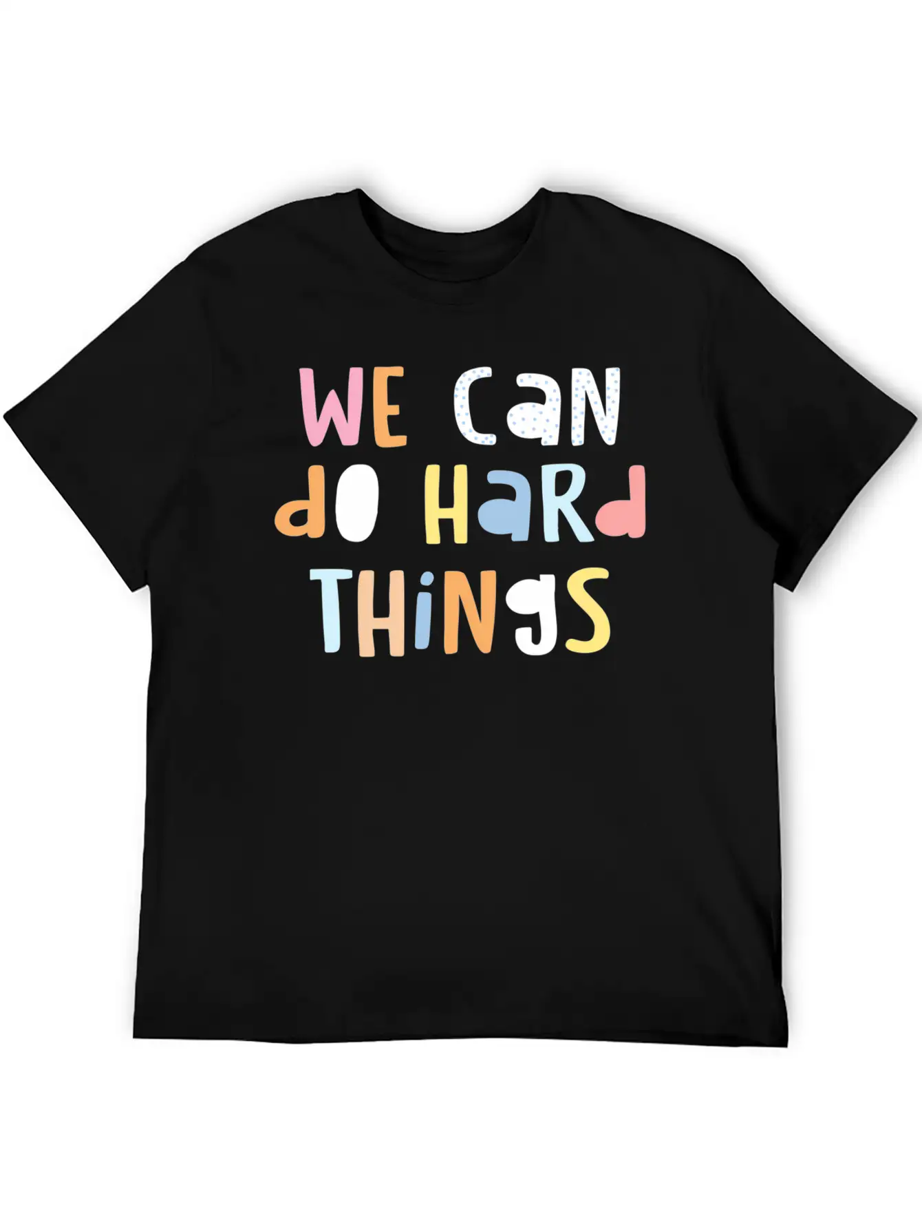 We Can Do Hard-Things Teacher Back To School Classic Cotton Tee – Unisex Comfort For Any Season