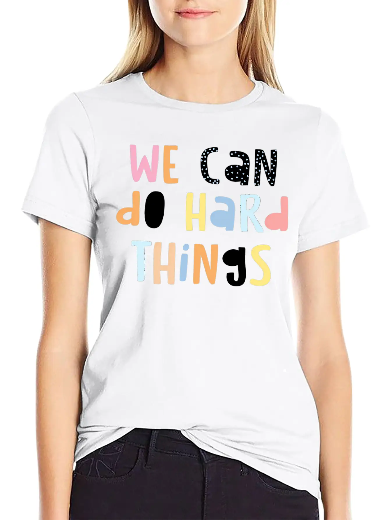 We Can Do Hard-Things Teacher Back To School Classic Cotton Tee – Unisex Comfort For Any Season