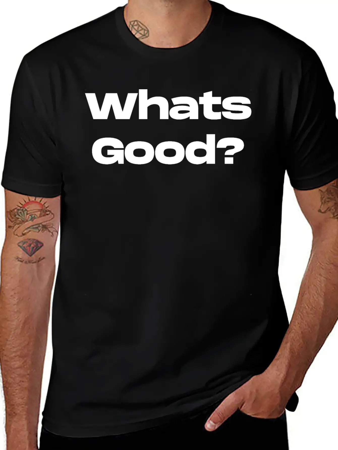 Whats Good Classic Cotton Tee – Unisex Comfort For Any Season