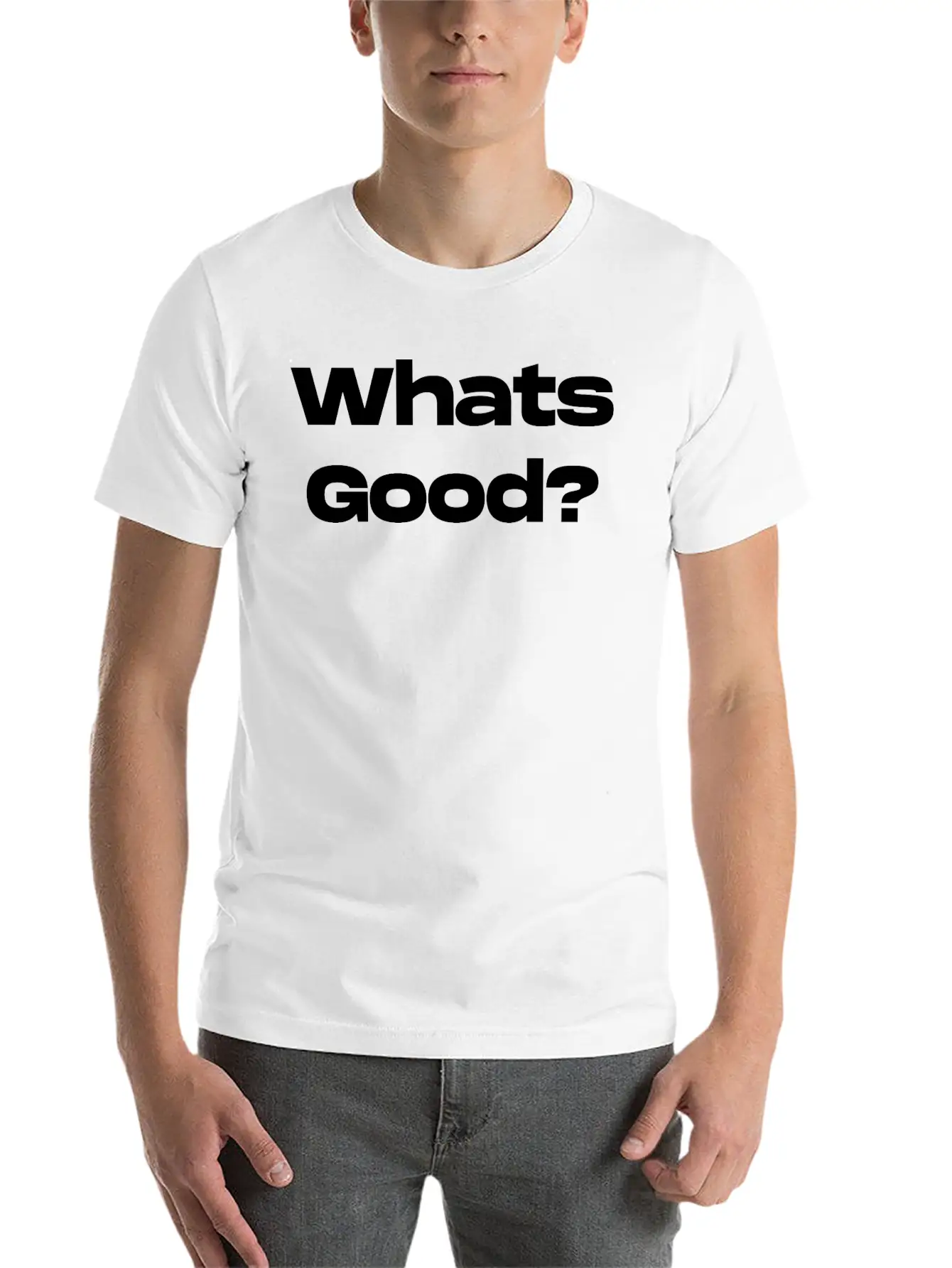 Whats Good Classic Cotton Tee – Unisex Comfort For Any Season