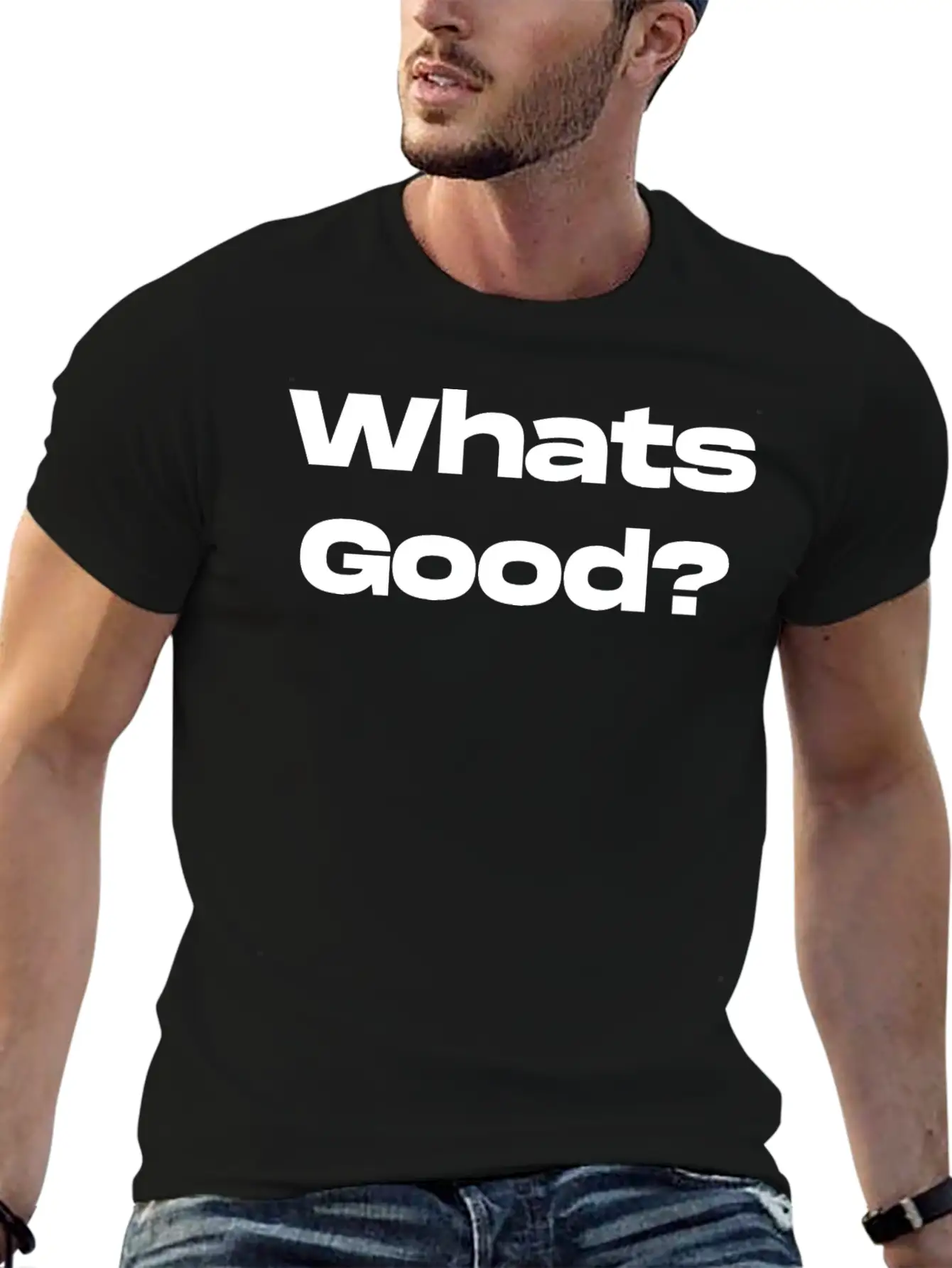 Whats Good Classic Cotton Tee – Unisex Comfort For Any Season