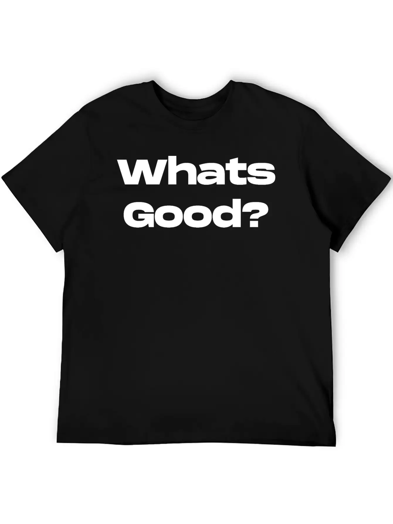 Whats Good Classic Cotton Tee – Unisex Comfort For Any Season