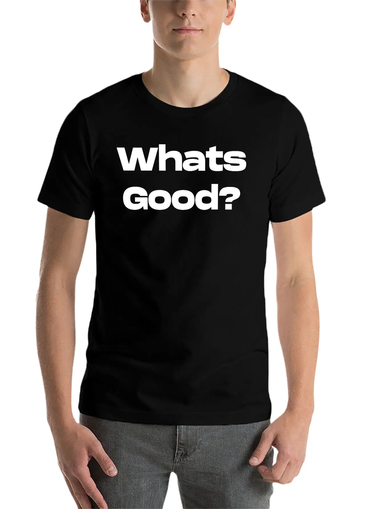 Whats Good Classic Cotton Tee – Unisex Comfort For Any Season