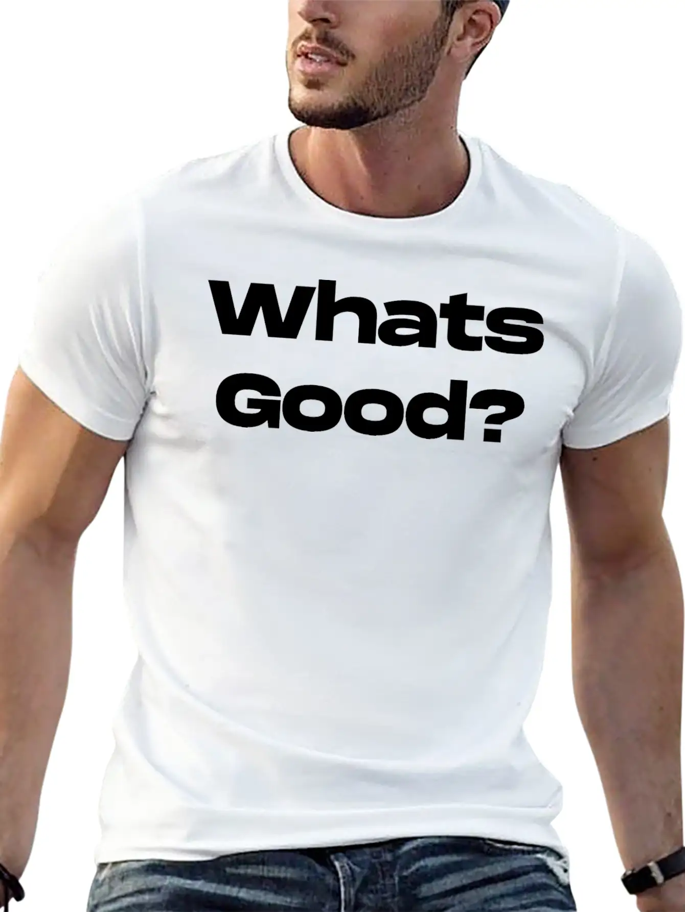 Whats Good Classic Cotton Tee – Unisex Comfort For Any Season