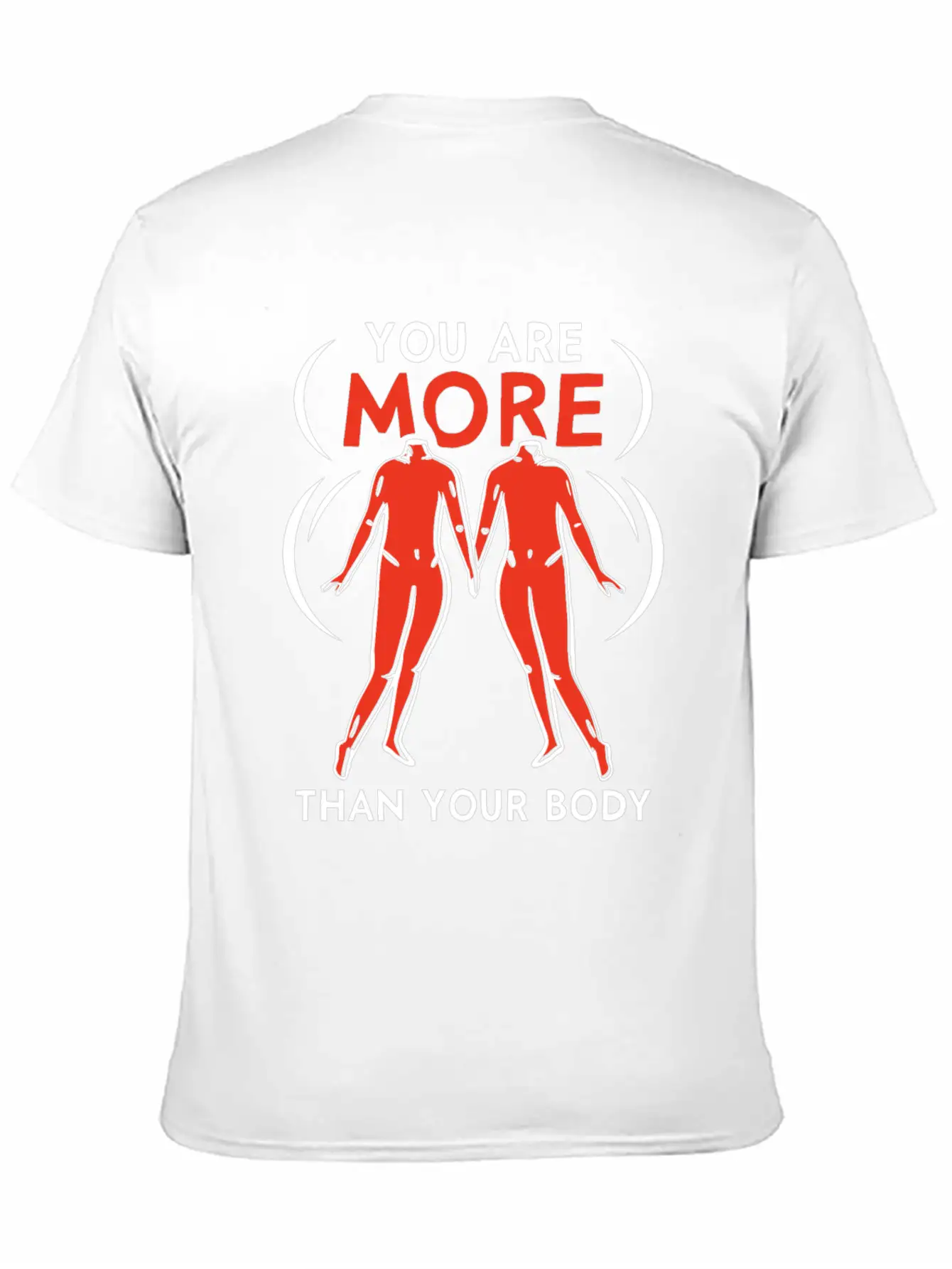 You Are More Than Your Body Mocking Body Shaming Classic Cotton Tee – Unisex Comfort For Any Season