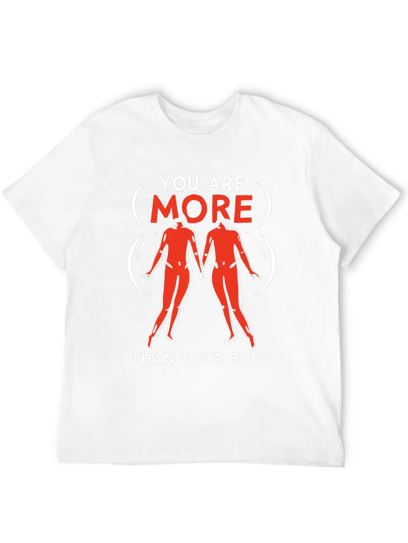 You Are More Than Your Body Mocking Body Shaming Classic Cotton Tee – Unisex Comfort For Any Season