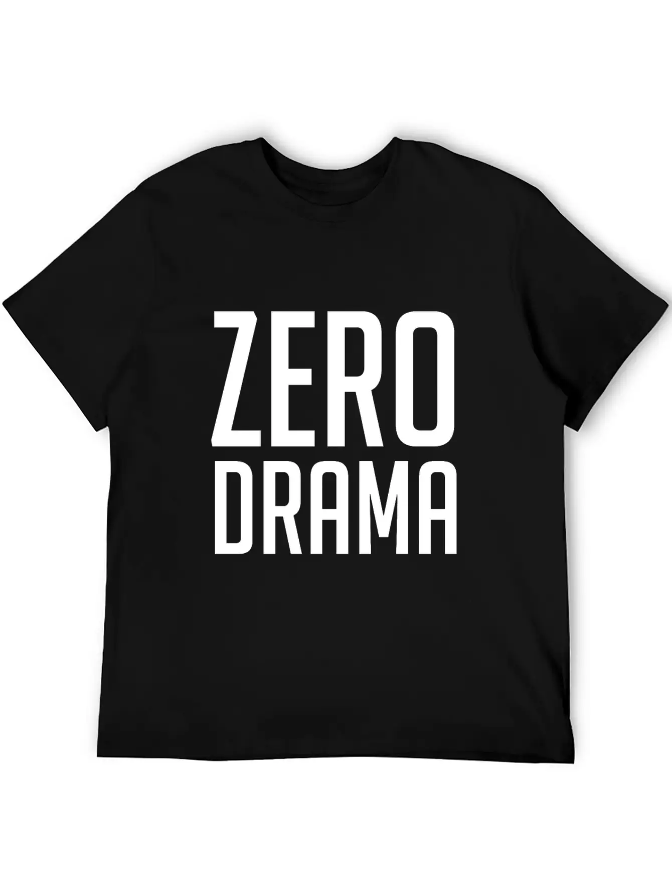Zero Drama Casual Graphic T-Shirt – Simple And Comfortable Daily Wear