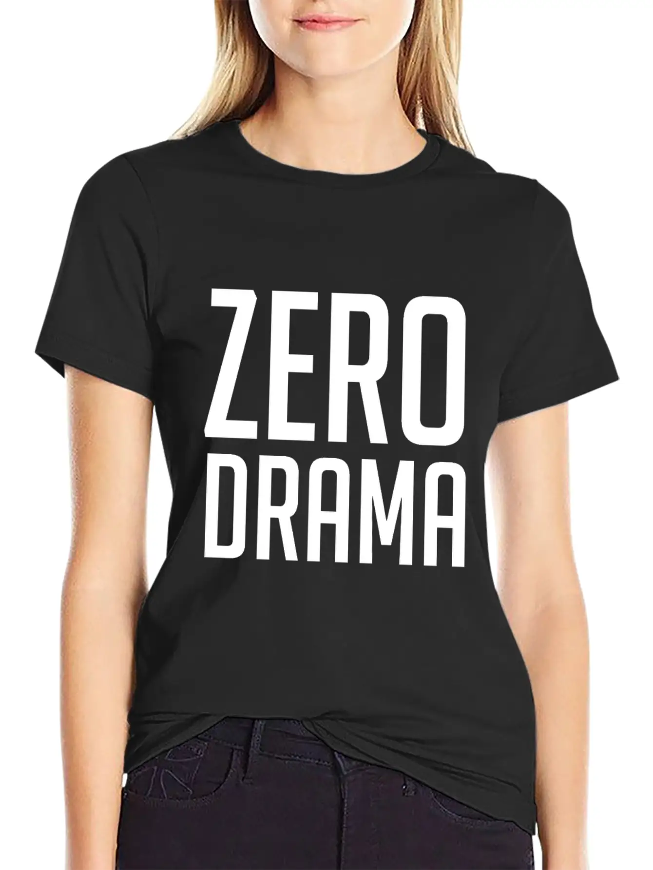 Zero Drama Casual Graphic T-Shirt – Simple And Comfortable Daily Wear