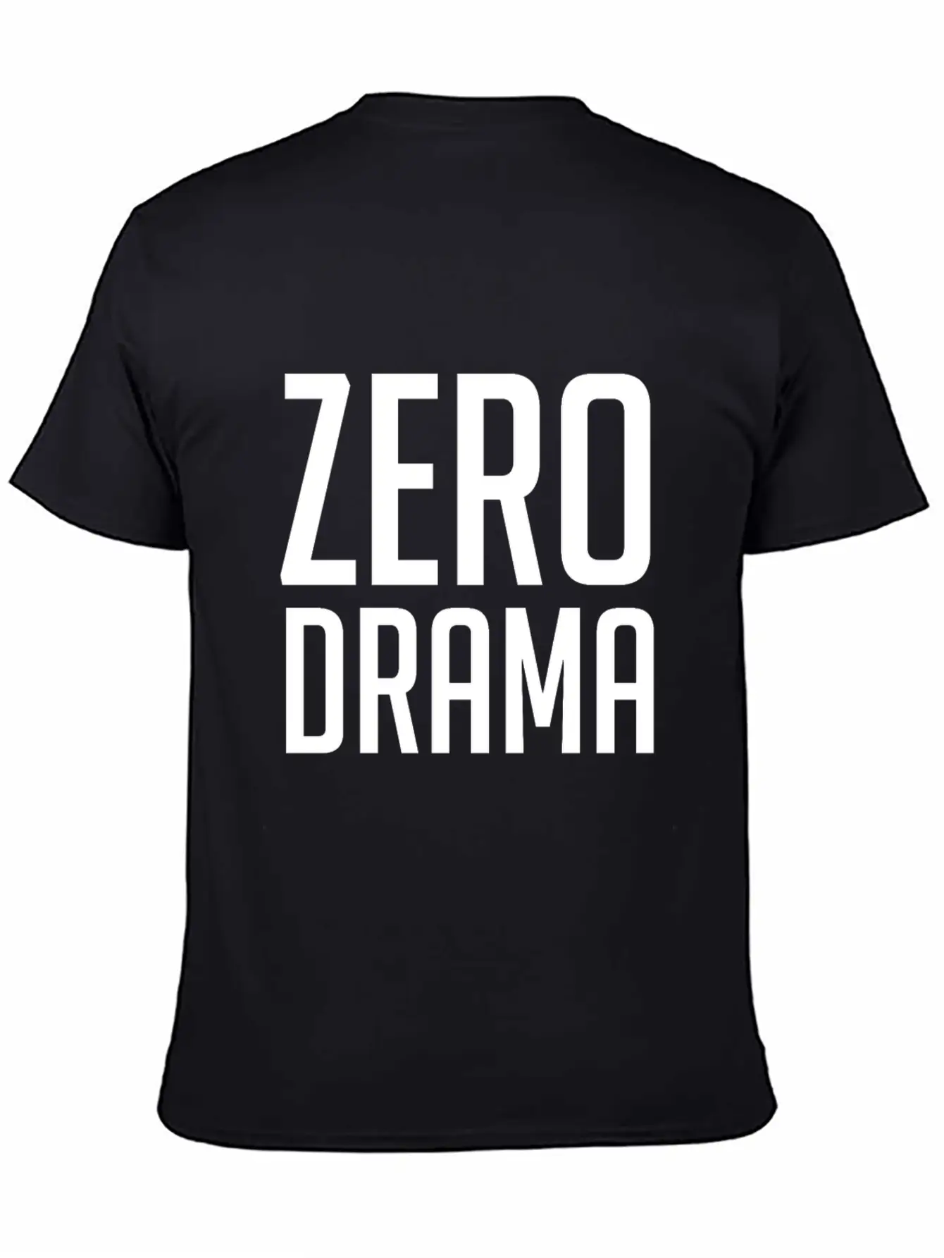 Zero Drama Casual Graphic T-Shirt – Simple And Comfortable Daily Wear